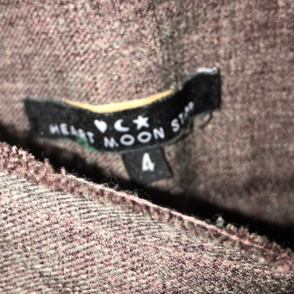 HEART 💜 MOON 🌙 STAR ⭐️ WIDE LEGGED CROPPED PANT - Picture 3 of 7